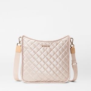 NWT MZ Wallace Metro Box Handbag – Shimmering Pale Rose Gold - $245 Orig Price